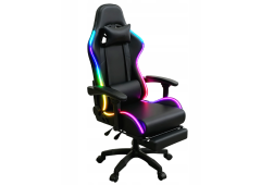 Fotele gamingowe LED z masażem